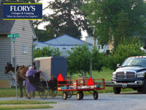 Florys Camping - Amish Car